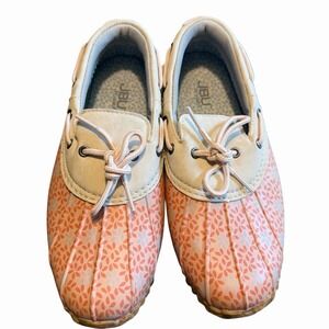 JBU Jambu Gwen Garden Ready Duck Shoes Floral Size 8.5 Women's Waterproof NWOT